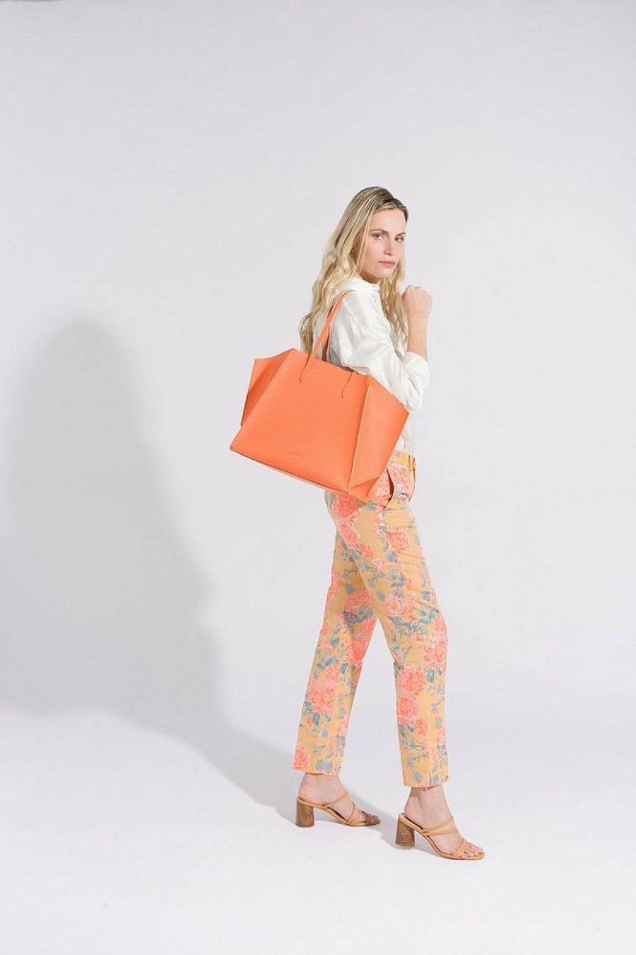 Borse Cristian Marcucci Shopping | Gemma - Grained Tote Bag