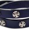 Gioielli Bulganeri Gioielli Uomo | Zamak And Vegan Leather Double Bracelet