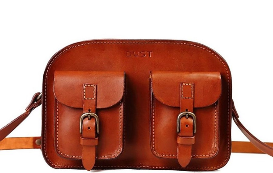 Borse The Dust Company Tracolla | Model 133 - Women'S Compact Leather Bag