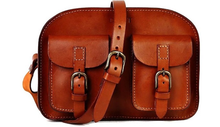 Borse The Dust Company Tracolla | Model 133 - Women'S Compact Leather Bag