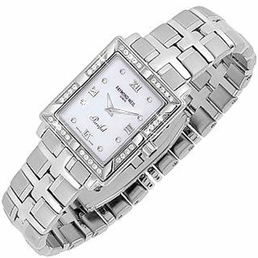 Gioielli Raymond Weil Orologi Donna | Parsifal - Orologio Donna In Acciaio Con Diamanti