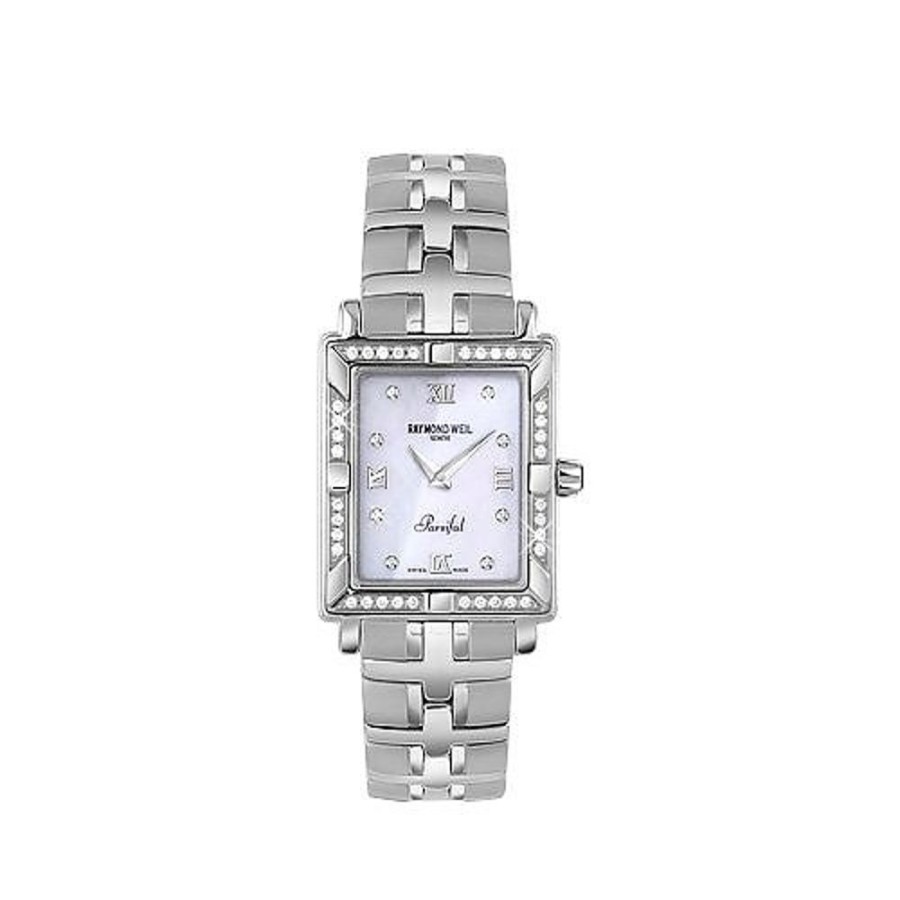 Gioielli Raymond Weil Orologi Donna | Parsifal - Orologio Donna In Acciaio Con Diamanti