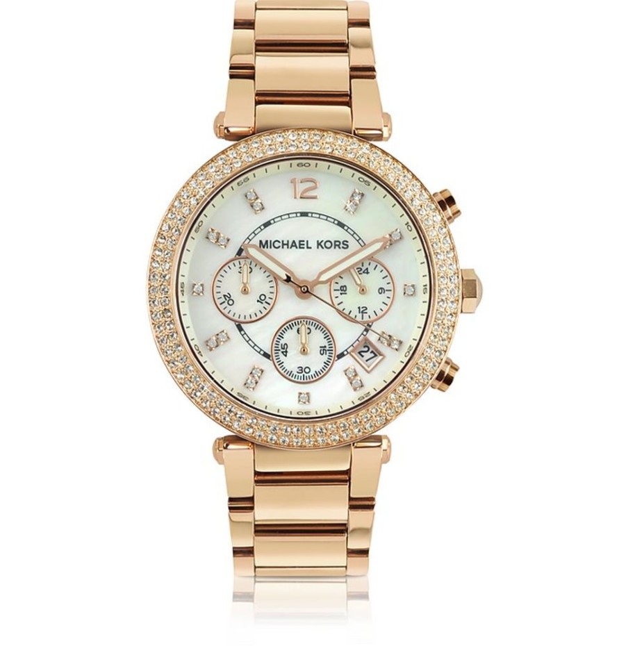 Gioielli Michael Kors Orologi Donna | Glitz Top - Orologio Con Cristalli