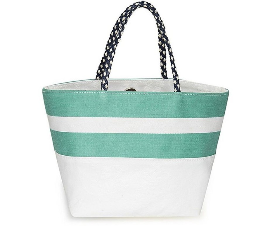 Borse MyBestys by Cristina Casta�er Shopping | Tote Mini Green Bag