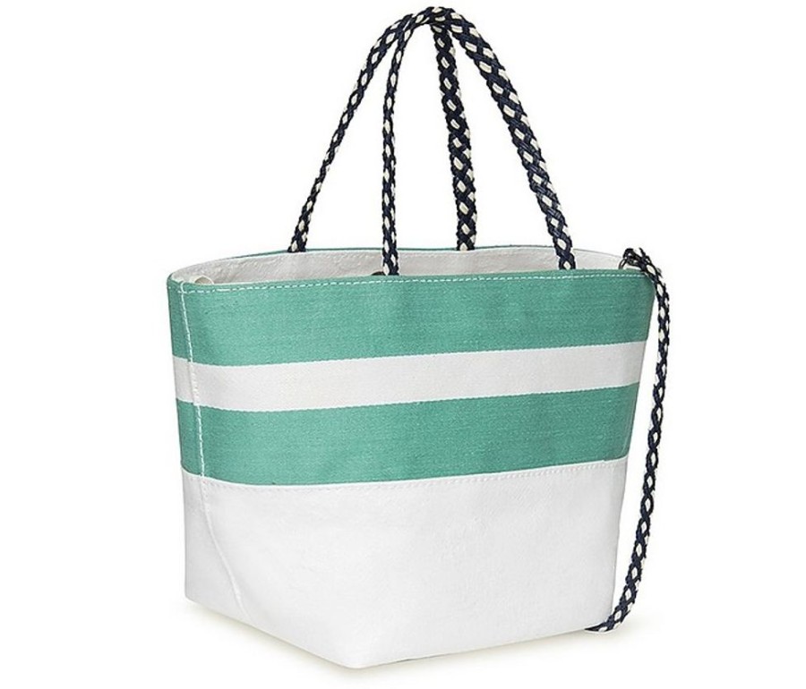 Borse MyBestys by Cristina Casta�er Shopping | Tote Mini Green Bag