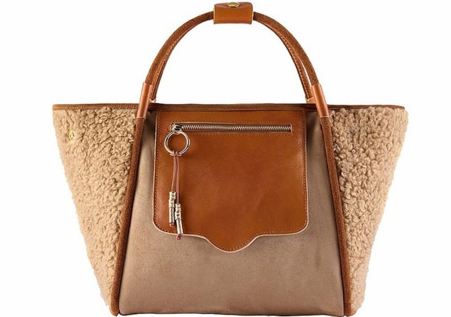 Borse ViaMailBag Shopping | Etoile Suede - Eco-Friendly Faux Sheepskin Tote Bag