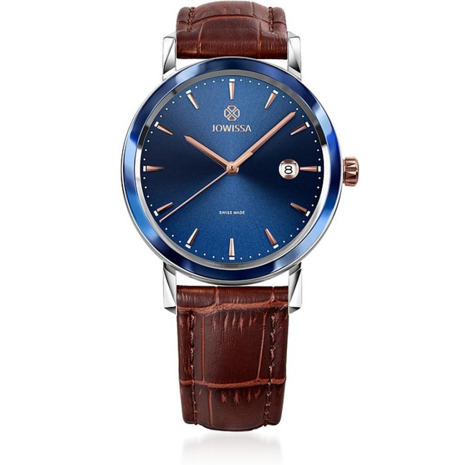 Gioielli Jowissa Orologi Uomo | Magno Swiss Men'S Watch W/ Leather Strap