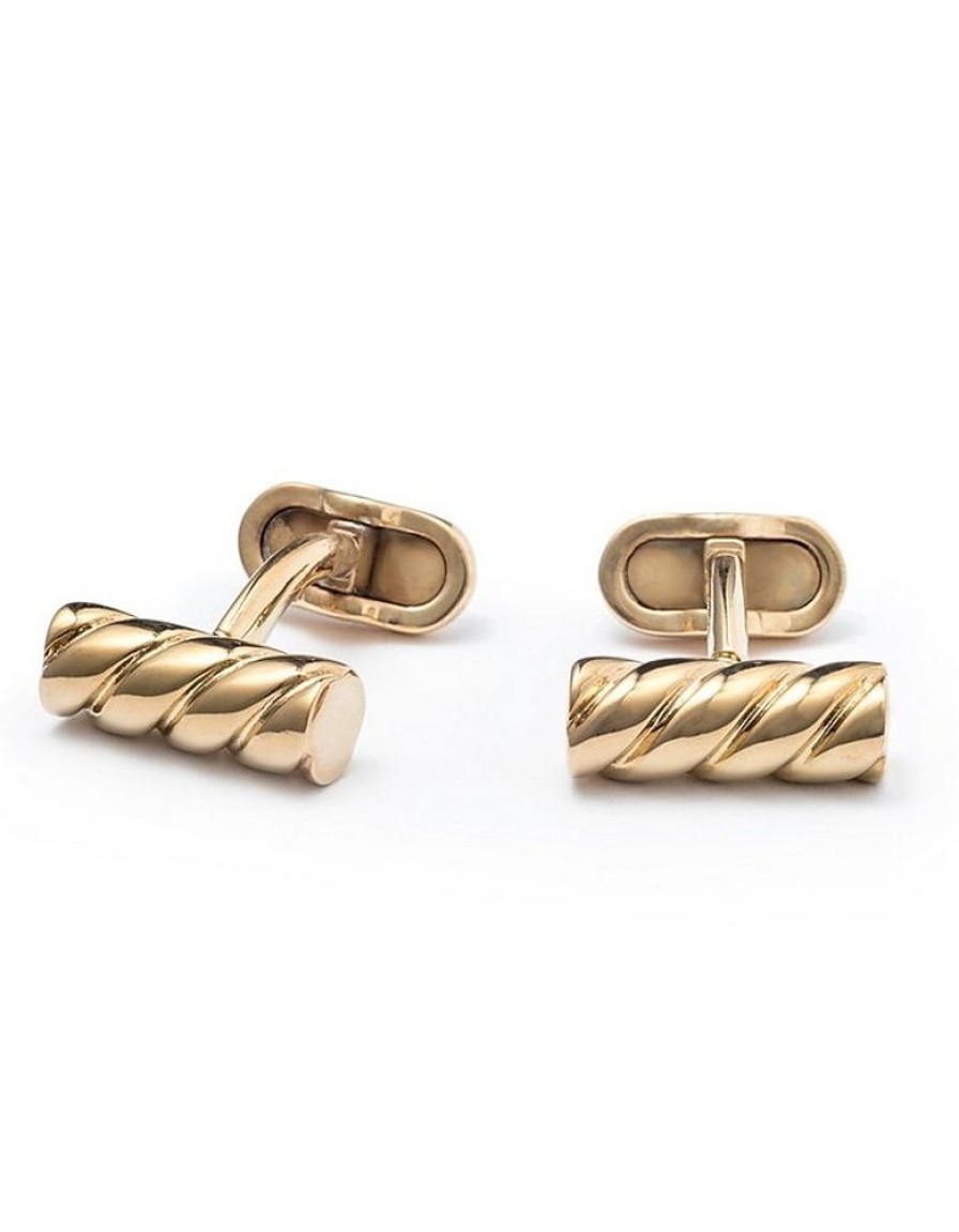 Gioielli Mon Art Gioielli Uomo | Screw Brass Men'S Cufflinks