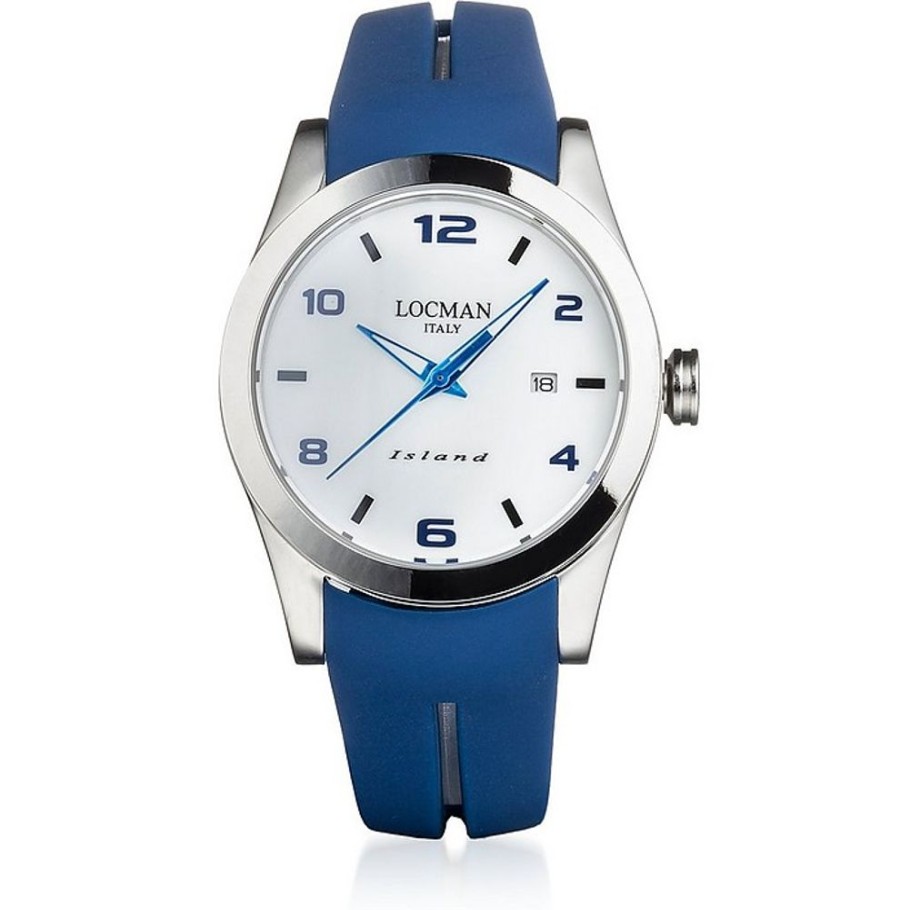 Gioielli Locman Orologi Uomo | Island Men'S Watch W/Silicone Strap