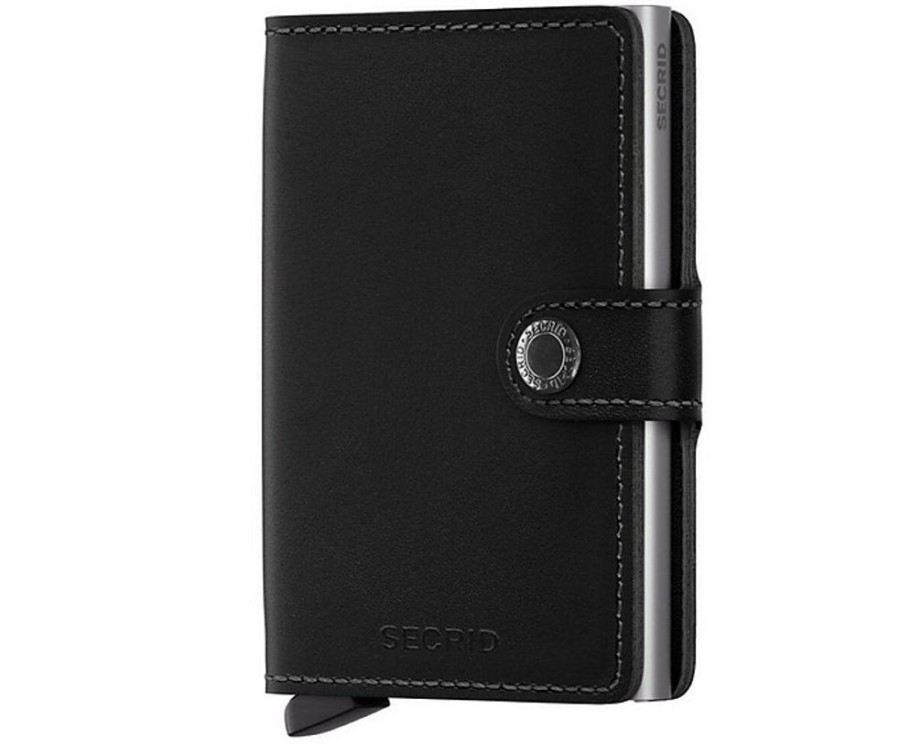 Borse Secrid Portafogli & Co. | Black Sliding Wallet