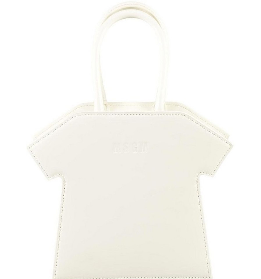 Borse MSGM A Spalla | Women'S White Handbag