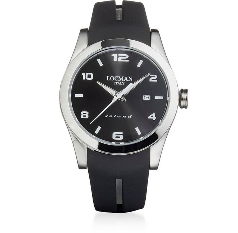 Gioielli Locman Orologi Uomo | Island Men'S Watch W/Silicone Strap