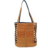 Borse Luciano Gelisio A Spalla | Shopping M Strip - Vegetable Tanned Leather Shoulders Bag