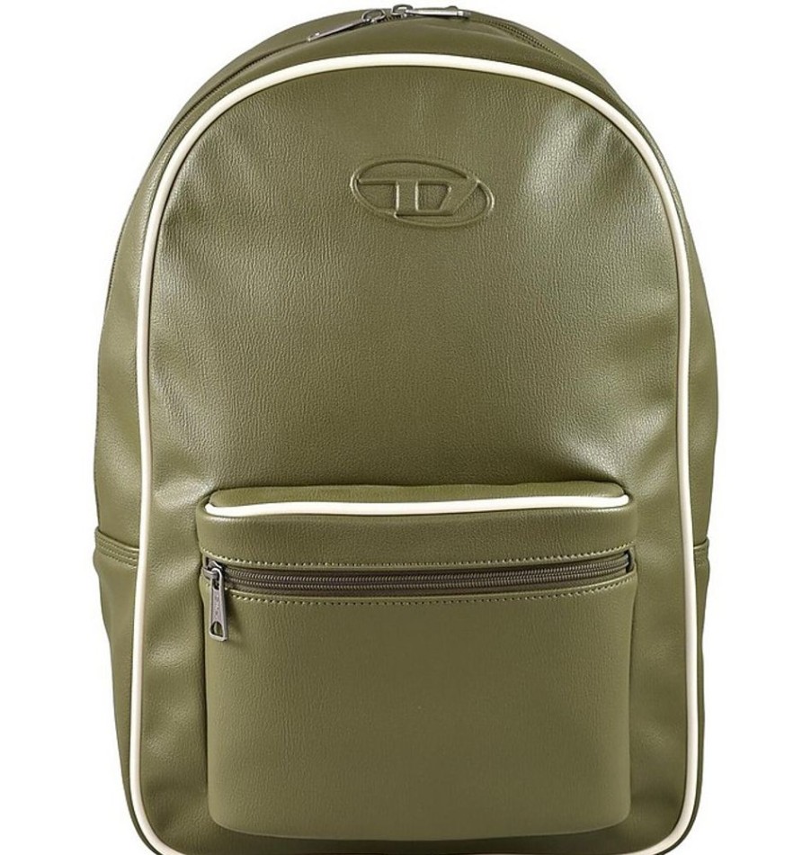 Borse Diesel Zaino | Men'S Military Green Backpack