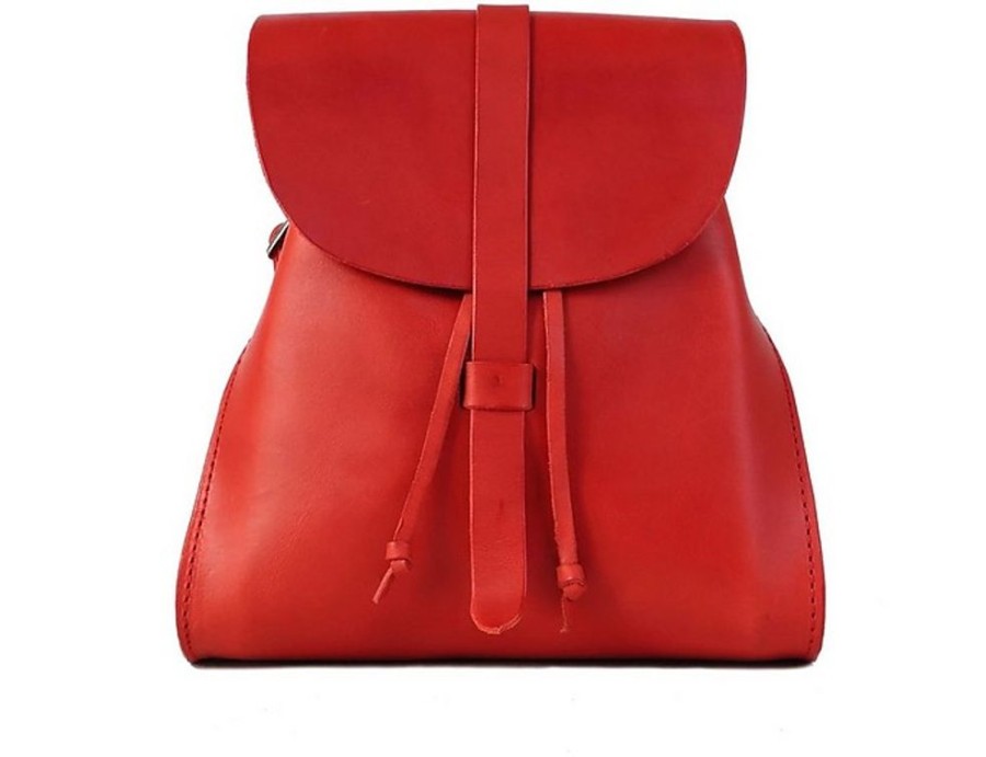 Borse The Dust Company Zaino | Model 130 - Women'S Small Leather Backpack