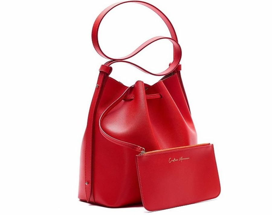 Borse Cristian Marcucci Bucket | Sandra - Leather Bucket Bag