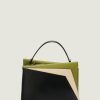 Borse Lara Bellini A Mano | Vela Collage - Leather Top Handel Bag