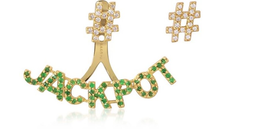 Gioielli Makova Jewelry Fine Jewelry | #Jackpot Orecchini In Oro 18K E Diamanti