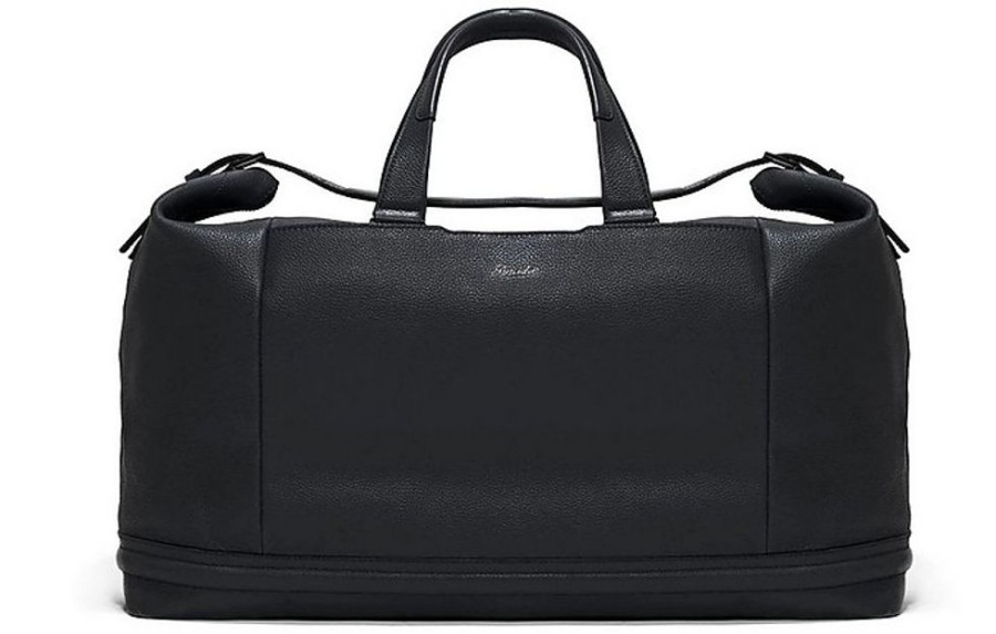 Borse Pineider Weekender | Fine Grainded Leather 360 Duffle Bag