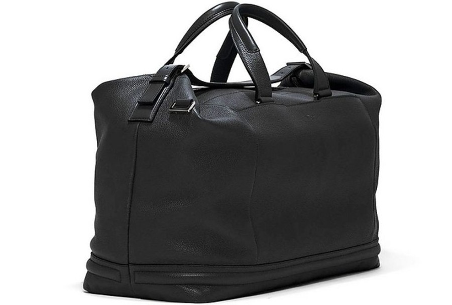 Borse Pineider Weekender | Fine Grainded Leather 360 Duffle Bag