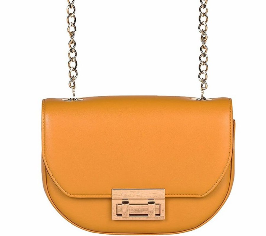 Borse Anema Tracolla | Regina Capri - Corn Leather And Rpet Crossbody Bag