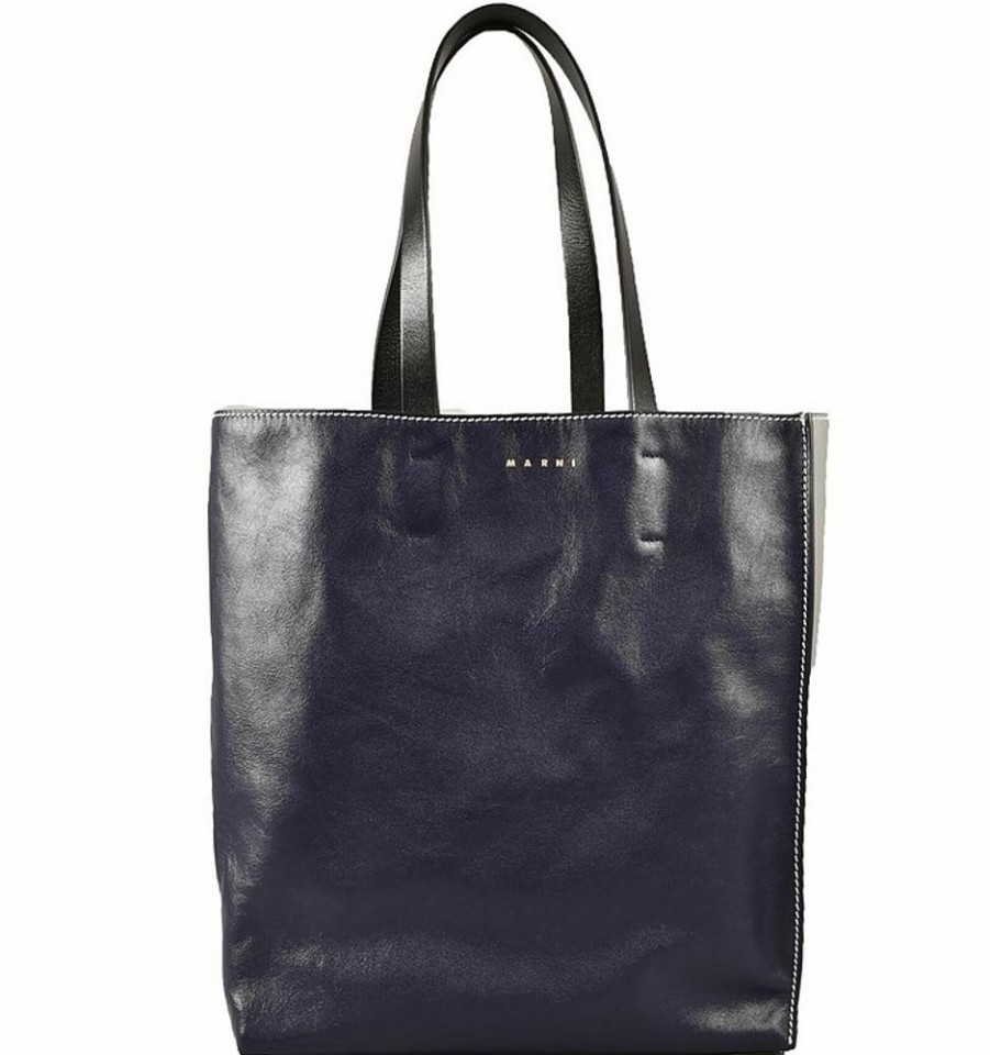 Borse Marni A Spalla | Women'S Blue / Gray Handbag