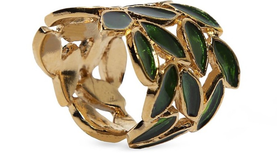 Gioielli Bernard Delettrez Contemporary Jewelry | Rhombs Band Ring With Enamel