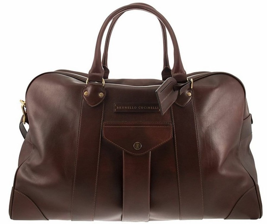 Borse Brunello Cucinelli Tracolla | Street Bag In Calfskin