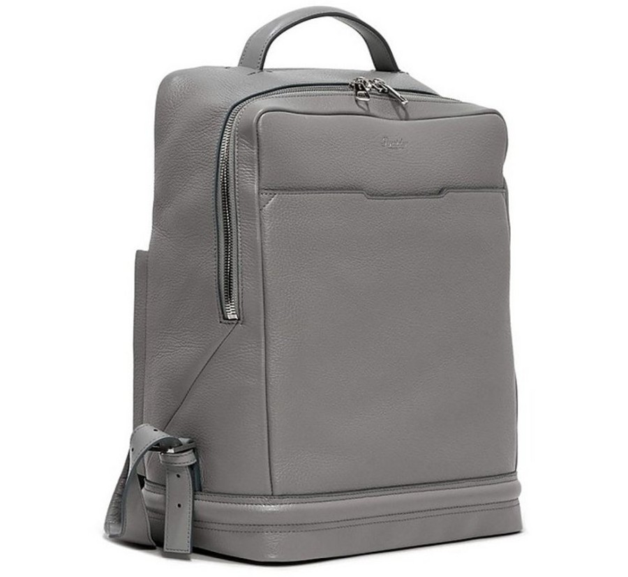 Borse Pineider Zaino | Grained Leather Compact Backpack