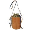 Borse Luciano Gelisio A Spalla | Secchiello Strip - Vegetable Tanned Leather Shoulders Bag