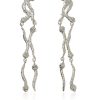 Gioielli Bernard Delettrez Fine Jewelry | Silver Earrings With Snakes