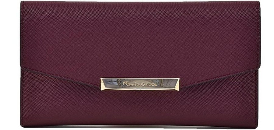 Borse Manila Grace Portafogli & Co. | Women'S Bordeaux Wallet