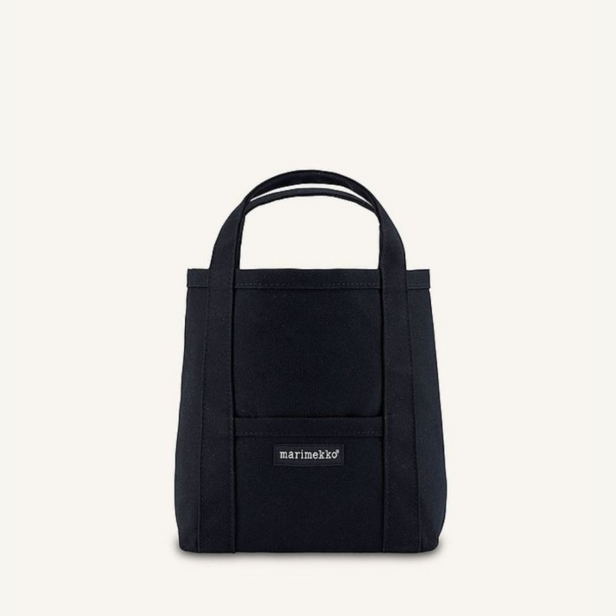 Borse MARIMEKKO Shopping | Black Mini Peruskassi Tote Bag