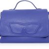 Borse Poshead A Mano | Hyde Maxi Lulu Bauletto In Pelle Viola