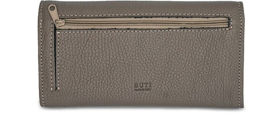 Borse Buti Portafogli & Co. | Embossed Leather Women'S Flap Wallet