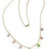 Gioielli Bernard Delettrez Fine Jewelry | Gold Necklace With Drop Sapphires