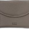 Borse Buti Portafogli & Co. | Squared Embossed Leather Women'S Flap Wallet