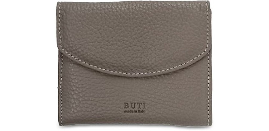 Borse Buti Portafogli & Co. | Squared Embossed Leather Women'S Flap Wallet