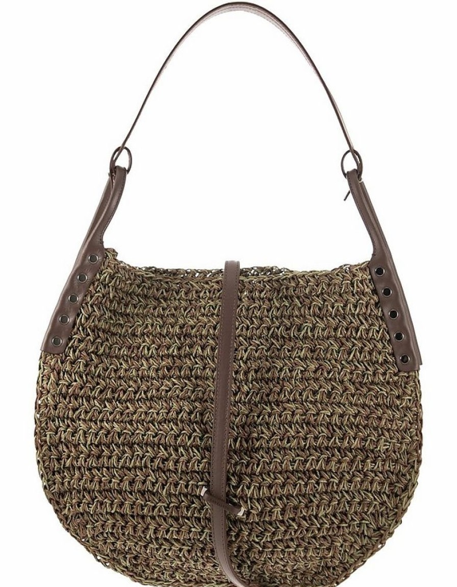 Borse Zanellato A Spalla | Ima Sun - Raffia Bag M