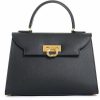 Borse Carbotti Tracolla | Ivana 443 V2 - Black Top Handle Bag