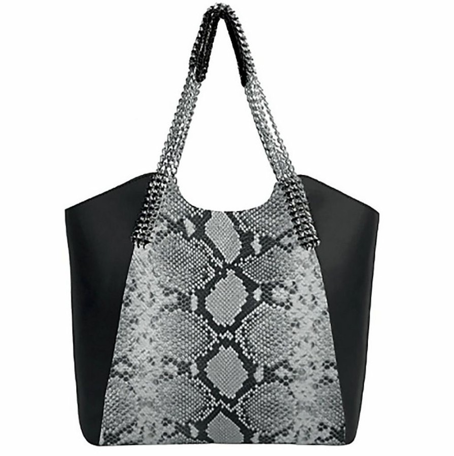 Borse De Couture Shopping | Dalida 15 Pp+Cn - Shopping Bag-Reversible-Handmade Crochet