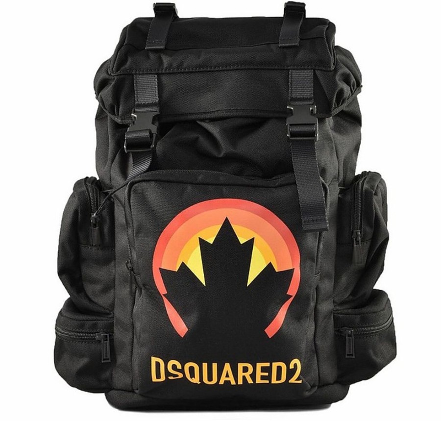 Borse DSquared2 Zaino | Men'S Black Backpack