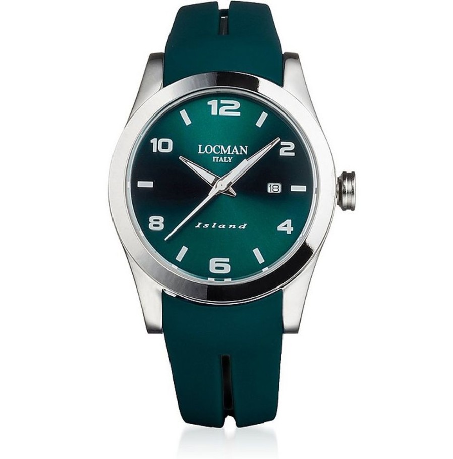 Gioielli Locman Orologi Uomo | Island Men'S Watch W/Silicone Strap