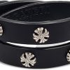 Gioielli Bulganeri Gioielli Uomo | Zamak And Vegan Leather Double Bracelet