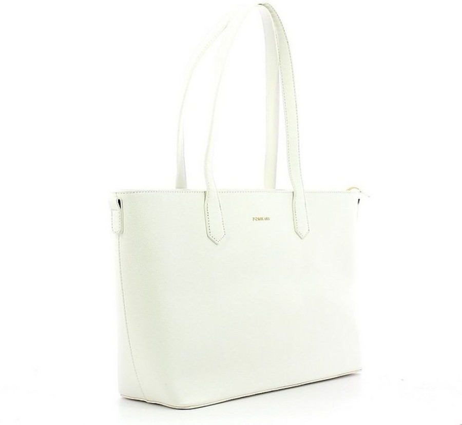 Borse POMIKAKI Shopping | White Cora Shopping Bag