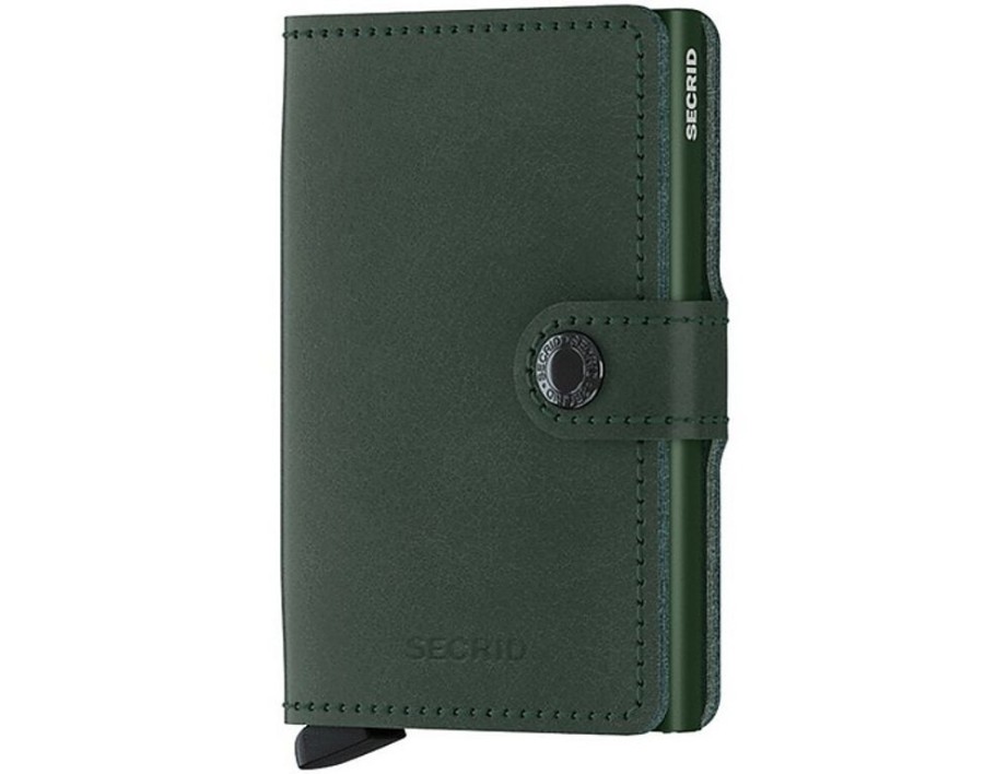 Borse Secrid Portafogli & Co. | Green Sliding Wallet