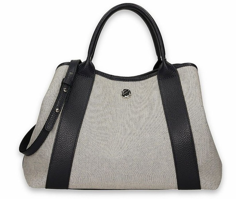 Borse Bonfanti Shopping | Onda B - Panama And Calf Carry All Bag