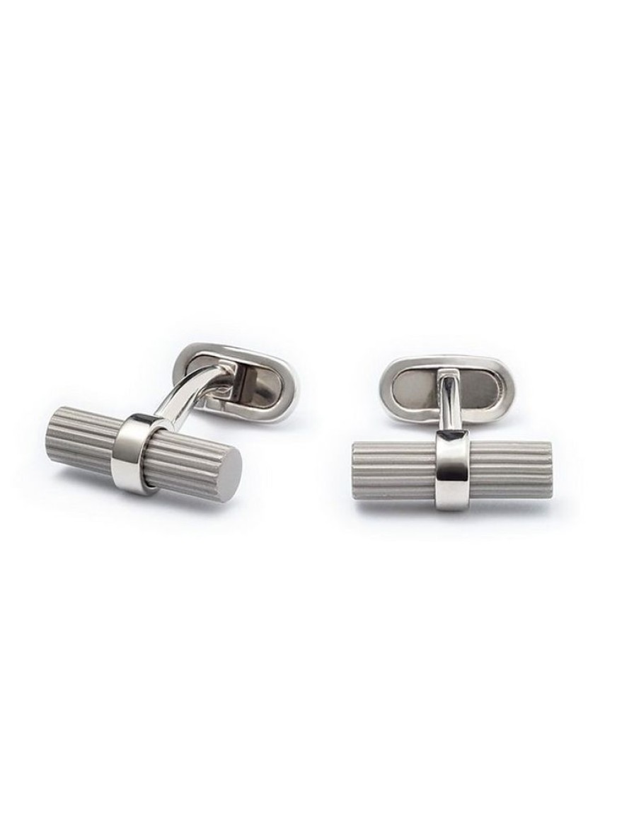 Gioielli Mon Art Gioielli Uomo | Baton Brass Men'S Cufflinks