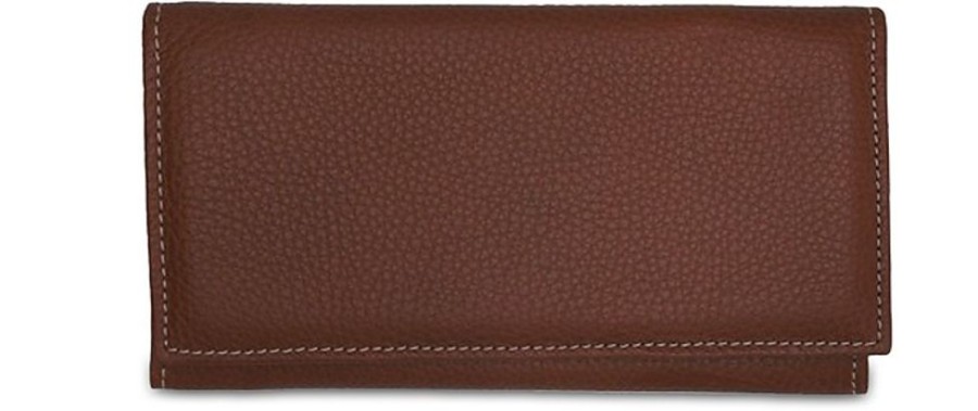 Borse Buti Portafogli & Co. | Embossed Leather Women'S Flap Wallet