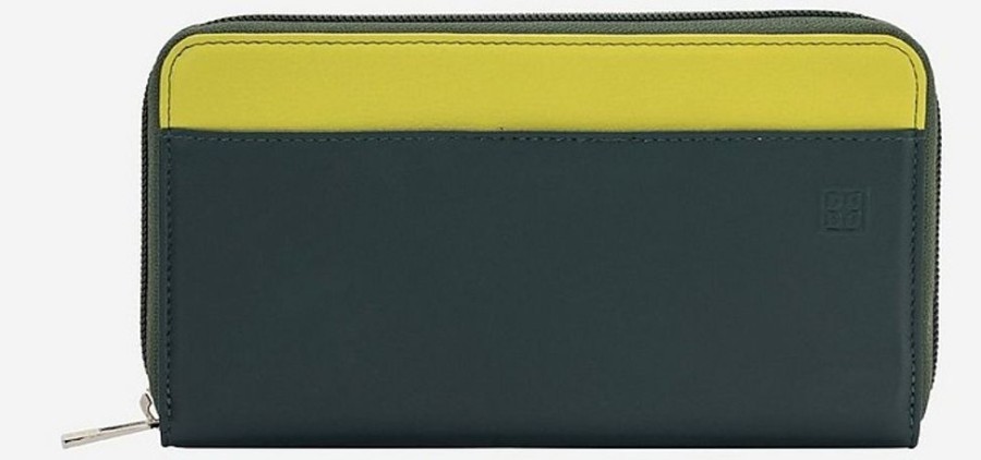 Borse Dudubags Portafogli & Co. | Green Zip Around Wallet